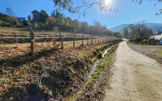 Село  Чарнали в муниципалитете Хелвачаури.