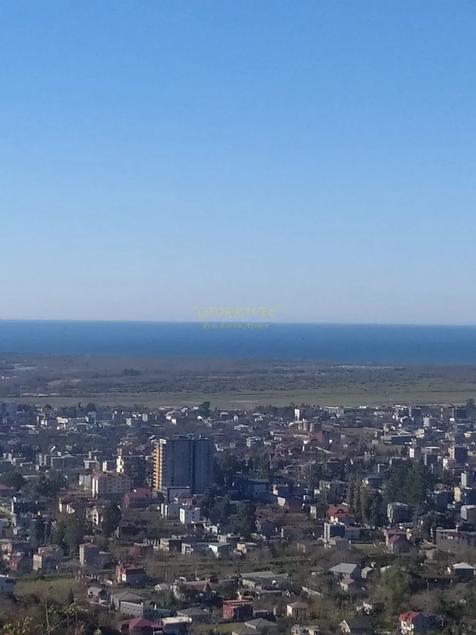 Земельный участок с видом на море в поселке Урехи, недалеко от Батуми.