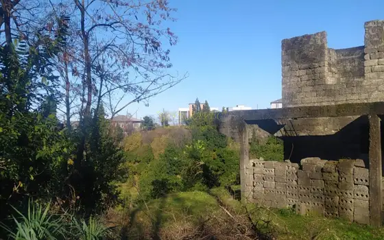 Земельный участок с видом на море в поселке Урехи, недалеко от Батуми.
