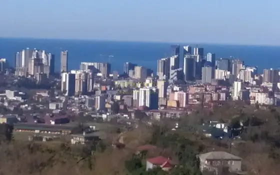 Земельный участок с видом на море в поселке Урехи, недалеко от Батуми.