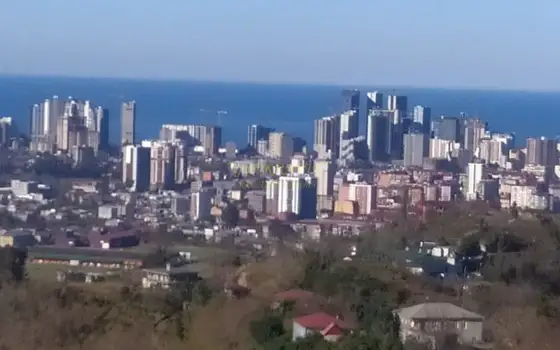 Земельный участок с видом на море в поселке Урехи, недалеко от Батуми.