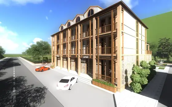 Hotel Under Construction in Zvare Near Forest and Mineral Springs, photo 2