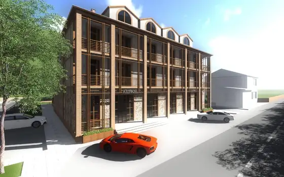 Hotel Under Construction in Zvare Near Forest and Mineral Springs, photo 9