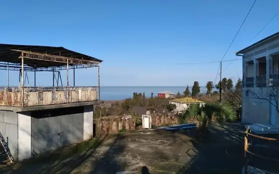 Частный дом с прекрасным видом на море.