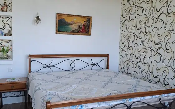 собственный дом с участком земли.