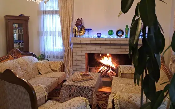 собственный дом с участком земли.