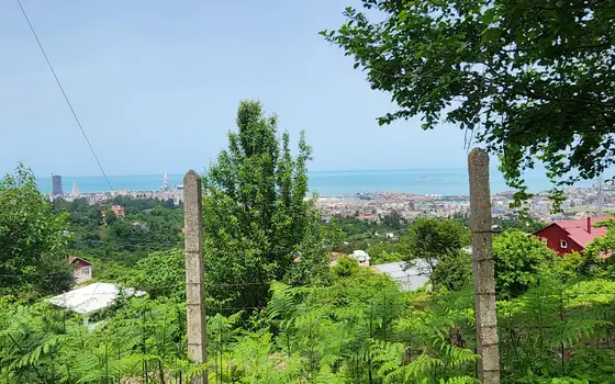 Земельный участок с видом на море.