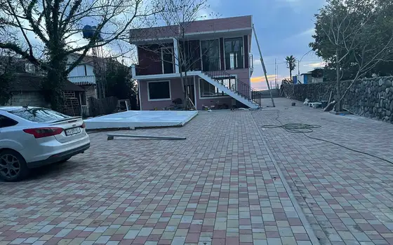 Вилла на берегу Черного моря.