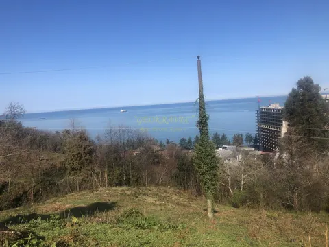 Продается земельный участок с видом на море и на горы в Махинджаури. - სურათი 1