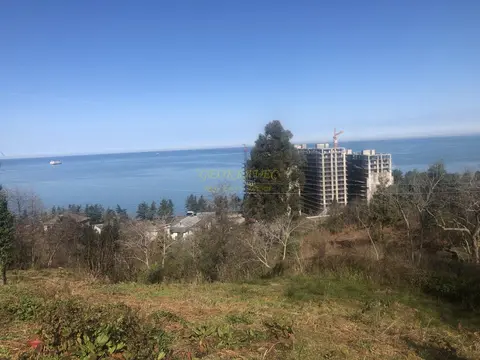 Продается земельный участок с видом на море и на горы в Махинджаури.