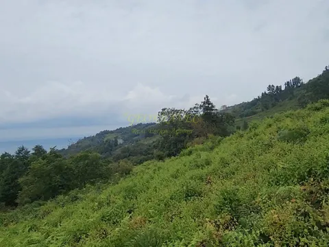 Земельный участок с видом на море и горы.