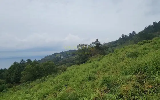 Земельный участок с видом на море и горы.