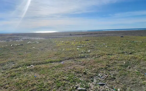 Земельный участок на берегу моря.