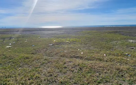 Земельный участок на берегу моря.