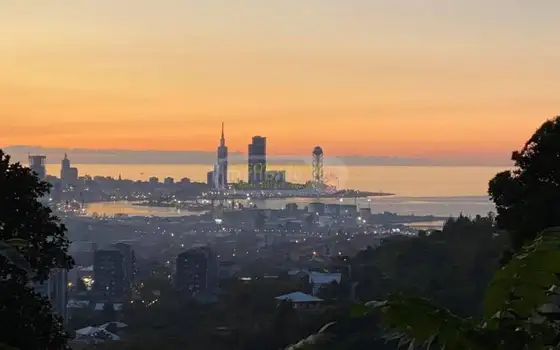Участок с красивой панорамой.