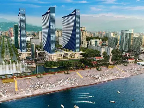 Однокомнатная квартира с видом на Черное море.